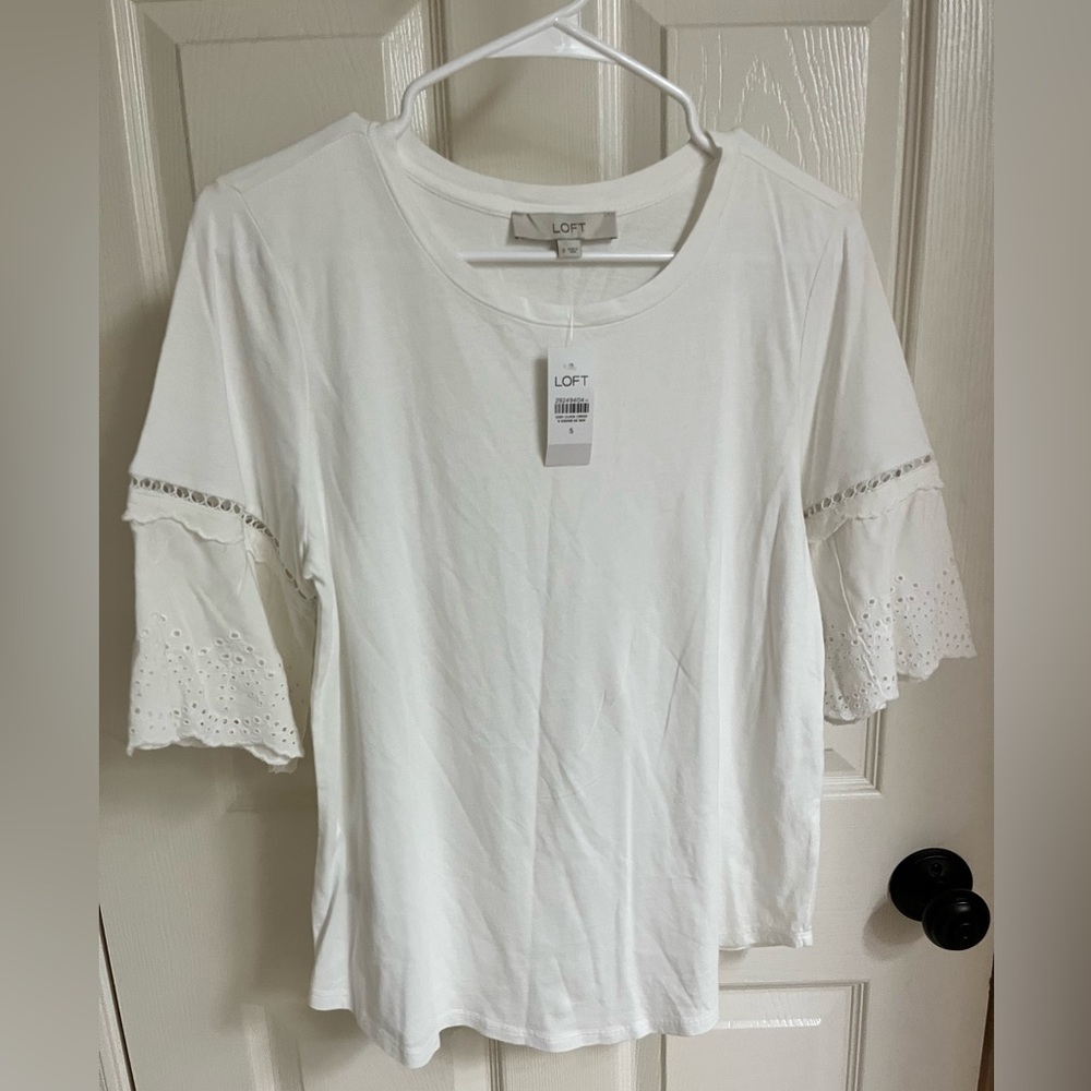 Loft eyelet shirt